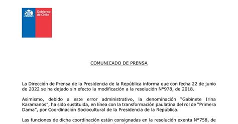 22 06 2022 Comunicado De Prensa Pdf Docdroid