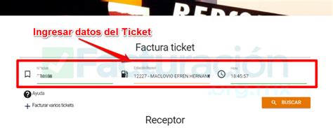 Facturaci N Repsol Factura Tus Tickets En L Nea