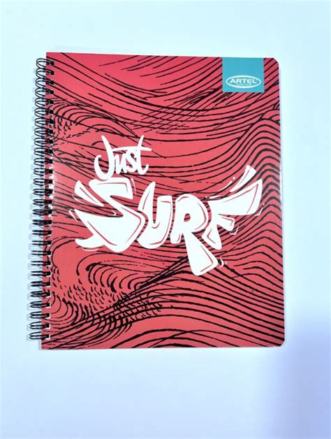 Cuaderno Universitario Waves Artel Hojas Librer A Bulnes