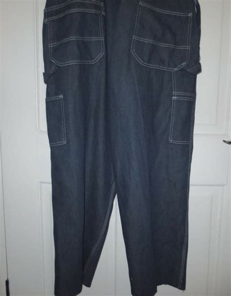 ToughSkins Overalls 70s VTG Bib Sears Denim Pants Uni Gem