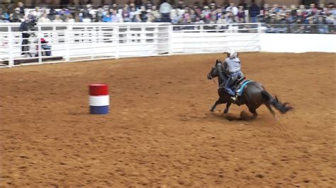 Mary Walker Barrel Racing Run Fort Worth Stock Show And Rodeo Youtube