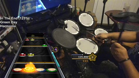 Clone Hero Drums In The End Green Day 125 Speed 100 Fc Youtube