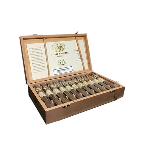 Romeo Y Julieta Reserve Rare 11 Years Old Toro Cigars Box Of 11