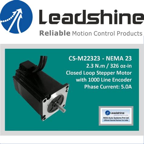 Leadshine CS M22323 NEMA 23 Closed Loop Stepper Motor 2 3 N M Voltage