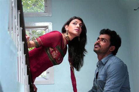 Karthi And Kajal Agarwal Still 1 Tamil Movie Naan Mahan Alla Stills