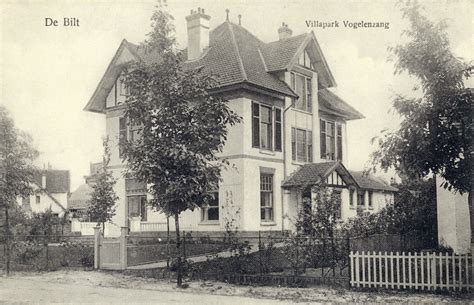 Bilthoven Gezicht Op Een Villa In Het Park Vogelenzang Te Bilthoven