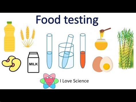 Test Nutrients Like Glucose Starch Proteins And Fat In Our Food