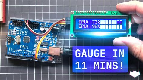 Arduino Gauge In 11 Minutes Youtube