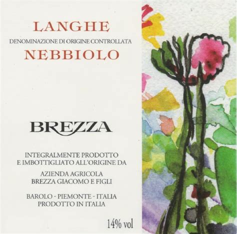 Giacomo Brezza Langhe Nebbiolo Fine Vines