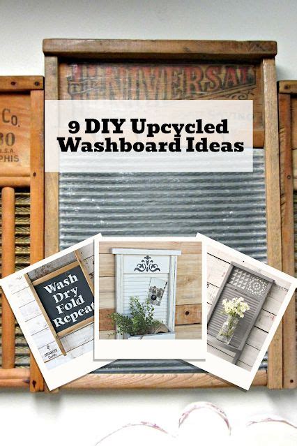 Washboard Diy Decor Project Ideas Plancha