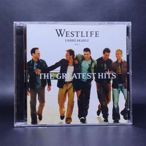 Promo Cd Westlife Unbreakable Volume The Greatest Hits Diskon