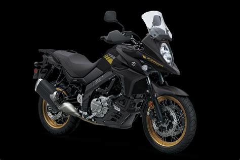 Suzuki V Strom 650 XT Gets A New Glass Sparkle Black Colour Option In