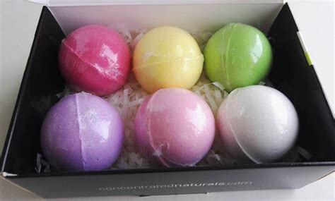 Concentrated Naturals Bath Bomb Gift Set (6-, or 12-Piece) | Groupon