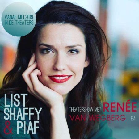 Renée van Wegberg in nieuwe theatershow List Shaffy Piaf