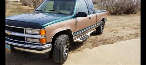 this is my 95 Chevy 1500 Silverado. My dad bought a brand new and 95 ...