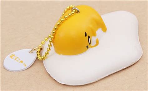 Faulty Cute Gudetama Egg Yolk Sleeping Holding Egg White Squishy