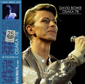 Bowie Sleeve Art David Bowie Live Osaka Japan 1978