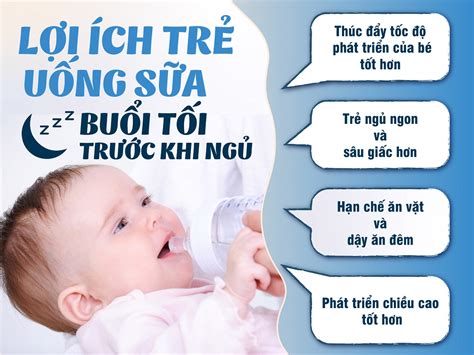 Có Nên Cho Trẻ Uống Sữa Buổi Tối Trước Khi đi Ngủ Hay Không