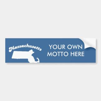 Massachusetts State Motto Bumper Stickers, Massachusetts State Motto ...