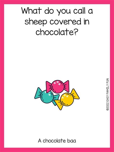 200 Fun Candy Jokes For Kids Candy Puns