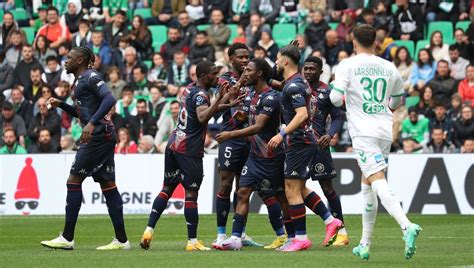 Ligue Fin De S Rie Pour L As Saint Tienne Qui S Incline Face