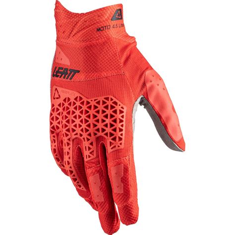 Leatt Gloves Moto 4 5 Lite Red Maciag Offroad