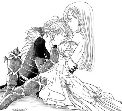 Meliodas y Elizabeth | Seven deadly sins anime, Elizabeth seven deadly sins, Seven deadly sins