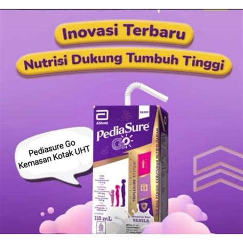 Jual Pediasure Go Uht Rasa Vanila Shopee Indonesia