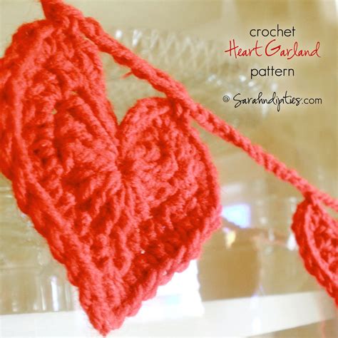 Crochet Heart Garland Pattern | Sarahndipities