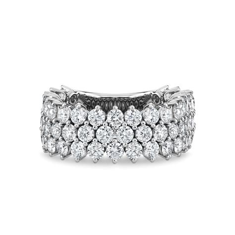 Diamond flex band - triple row - 3.70ct tw - Minichiello Jewellers