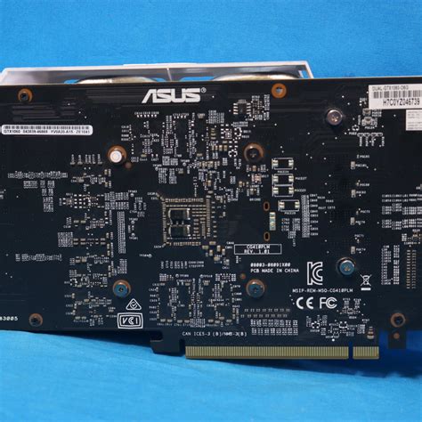ASUS GeForce GTX 1060 Dual OC 6GB GDDR5 PCIe 3.0 x16 Desktop GPU DUAL ...