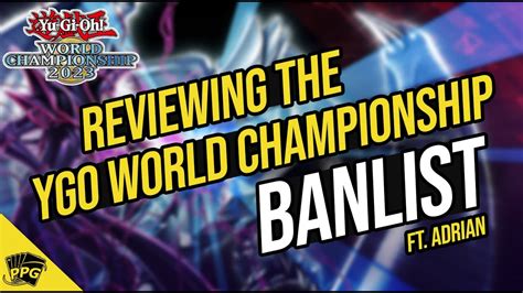 New Rules New Banlist Yu Gi Oh World Championship 2023 Format