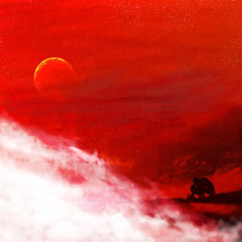 Blood Red Sky by phoenixq on DeviantArt