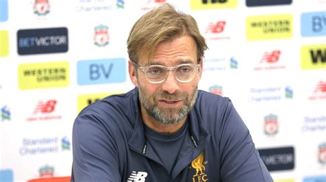 Jurgen Klopp Full Pre Match Press Conference Liverpool V Everton