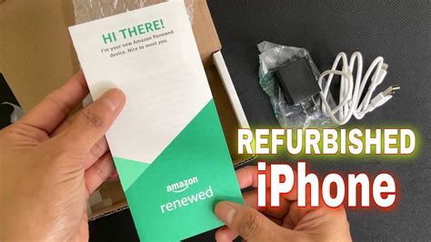 Amazon Refurbished Iphone Review My Experience Youtube