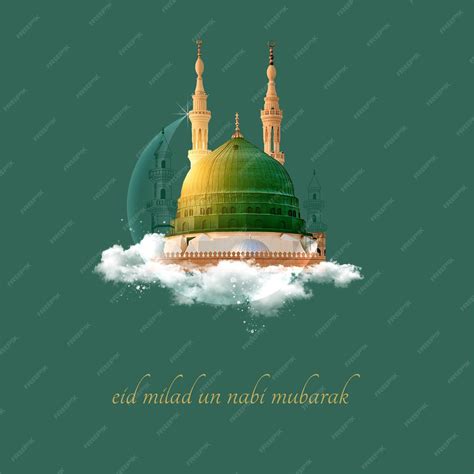 Premium Photo Jashan E Eid Milad Ul Nabi Translated As Happy Eid