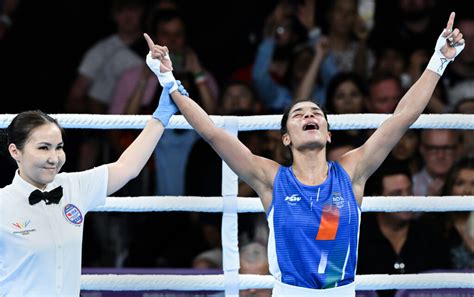 Cwg Boxer Nikhat Zareen Wins Gold