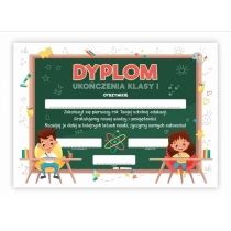 learnhow dyplom a4 ukończenia klasy pierwszej tablica 30szt Szopi pl