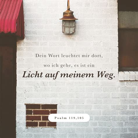 Psalm 119 105 Dein Wort Ist Wie Ein Licht In Der Nacht Das Meinen Weg