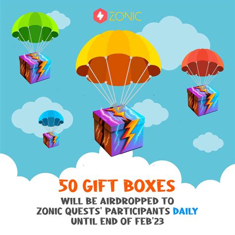 Zonic Nft Marketplace For L On Twitter Gift Boxes Have