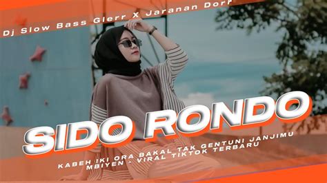 Dj Sido Rondo Style Jaranan Dor Slow Bass Terbaru • Jpc Remix Youtube