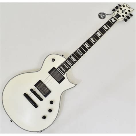 ESP E II Eclipse Snow White Satin Guitar B Stock 1213 EIIECSWS Stu