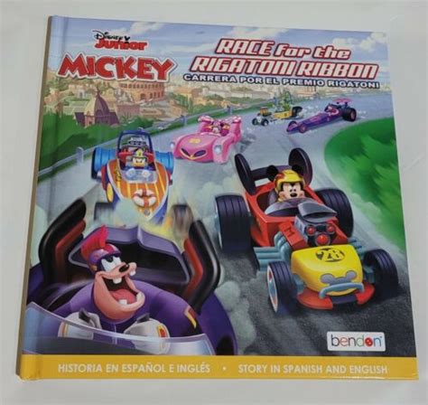 Bendon Disney Mickey Race For The Rigatoni Ribbon English Spanish