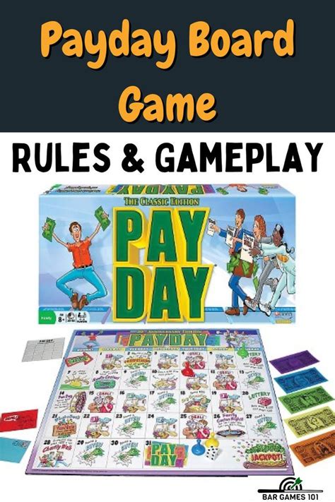 Payday Board Game Rules & Gameplay