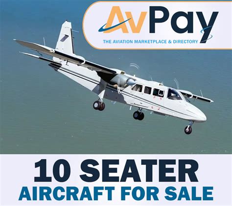 10 Seater Aircraft for Sale | Buy new or used Planes & Helicopters