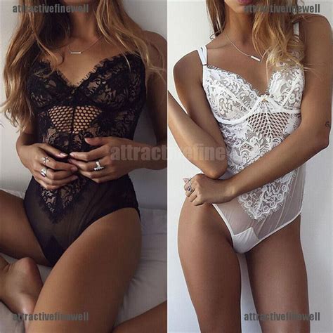 ACBR Vestido De Lingerie Sexy Babydoll Roupa De Noite Feminina Dormir