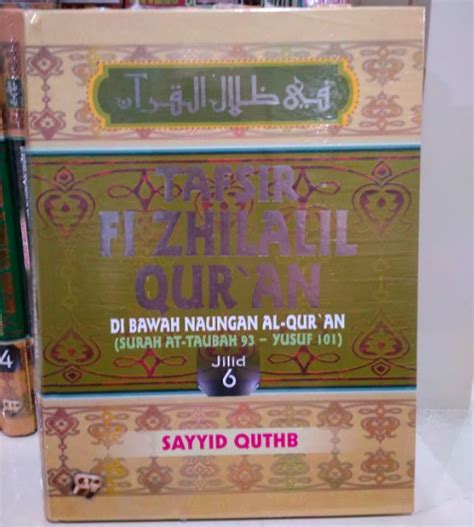 Tafsir Fi Zhilalil Qur An Edisi Super Luks Jilid 6 Book Paper