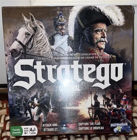 Stratego Original Battlefield Strategy Board Game Play Monster New