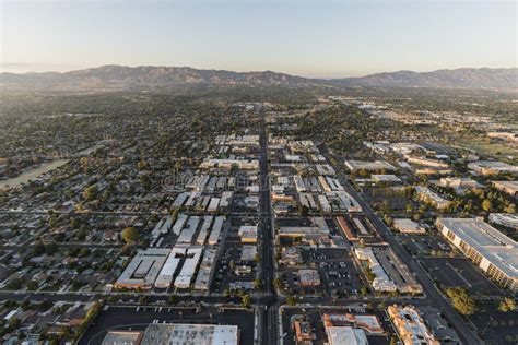 Aerial View Reseda Blvd in Los Angeles Editorial Image - Image of ...