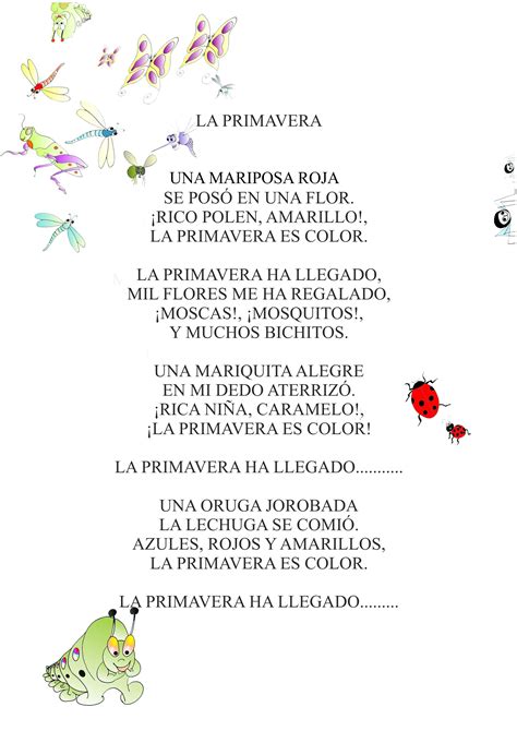 Texto De La Primavera - Poema Acerca De La Primavera - abstractor